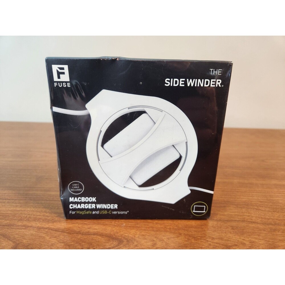 Fuse Reel The Side Winder for MacBook Charger Organizer and Travel Sealed New